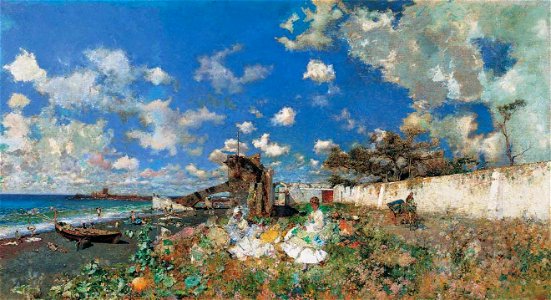 Platja de Portici de Marià Fortuny