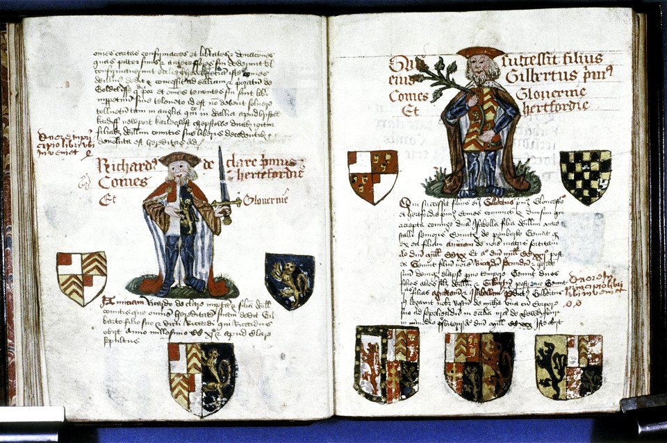 Founders Book of Tewkesbury Abbey, Frame 9