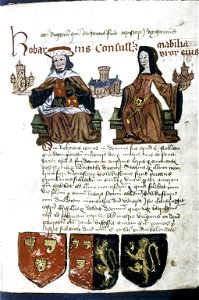 Founders Book of Tewkesbury Abbey, Frame 7