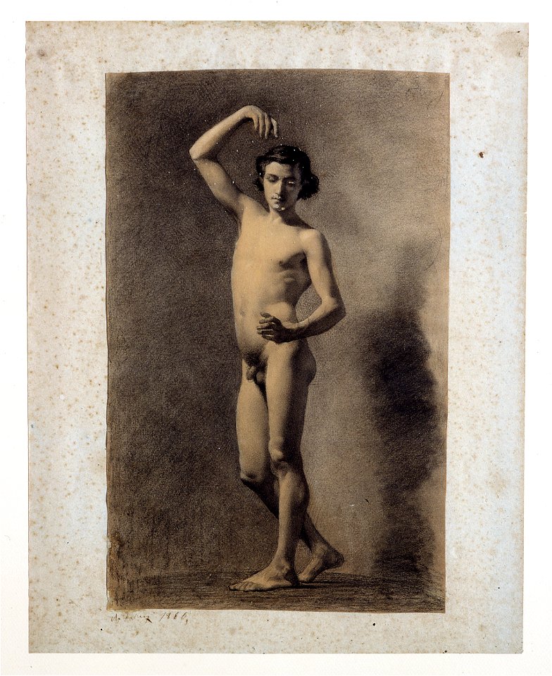 Fortuny, Nu masculí. Dansaire (307 D)