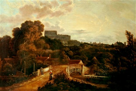 Foundry Bridge, Norwich by Robert Ladbrooke