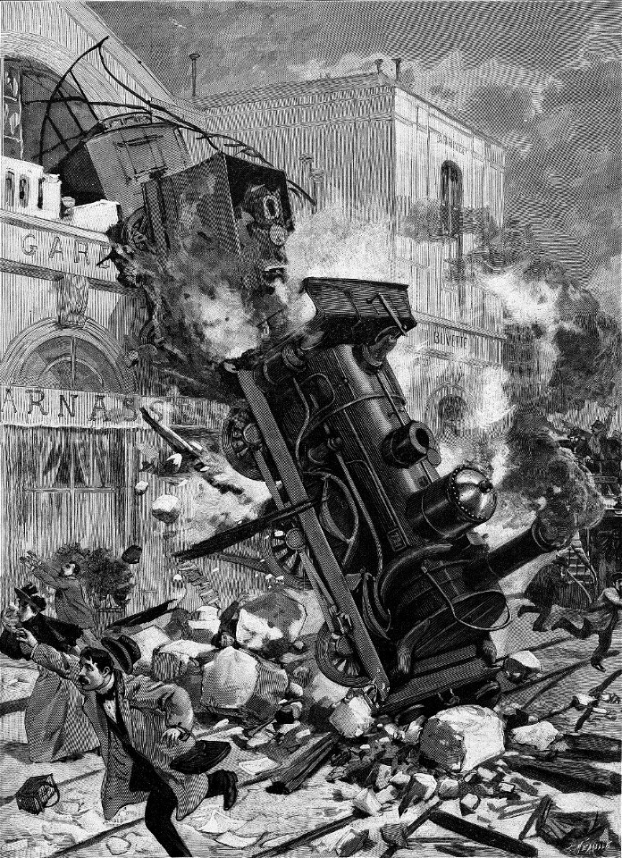 Fortuné-Louis Méaulle, L'accident de la gare Montparnasse