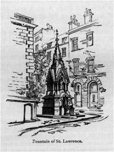 Fountain of St. Lawrence - Walks in London, Augustus Hare, 1878