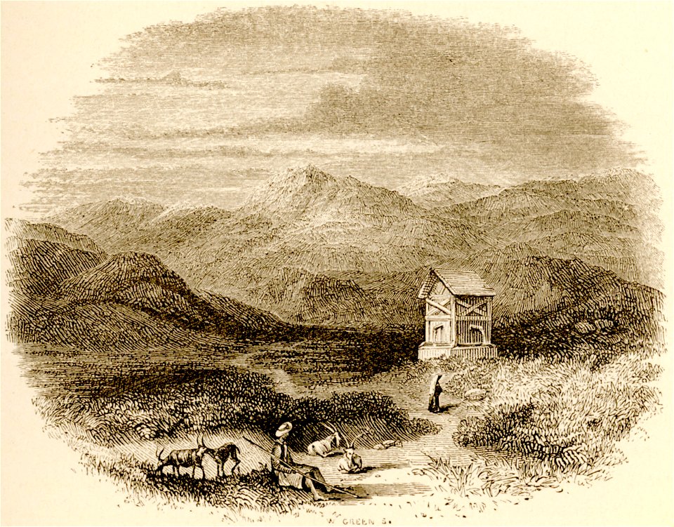 Fountain near Marathon, from a Sketch by Herve - Wordsworth Christopher - 1882