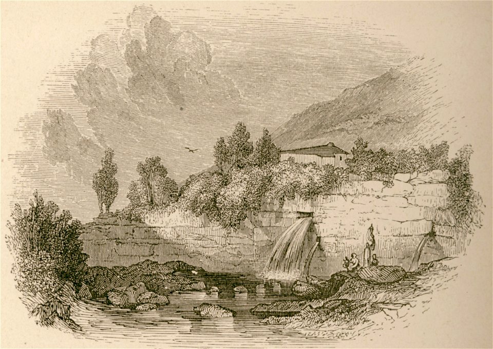 Fountain of Klepsydra - Wordsworth Christopher - 1882