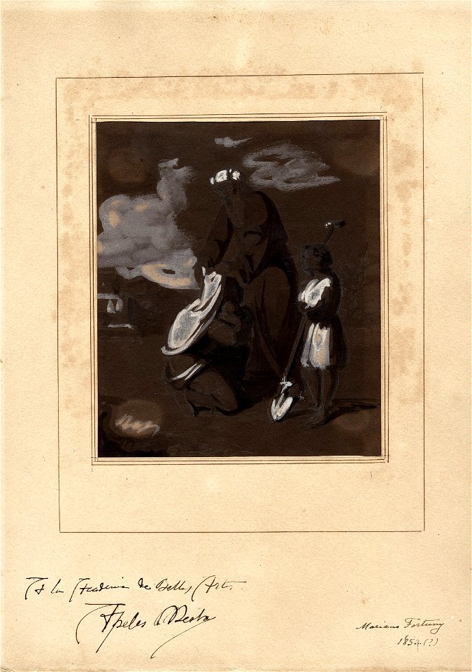 Fortuny, Escena bíblica (2952 D)