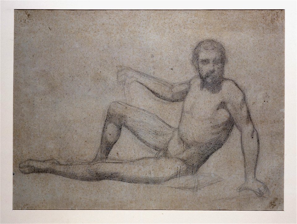 Fortuny, Nu masculí recostat (303 b D)