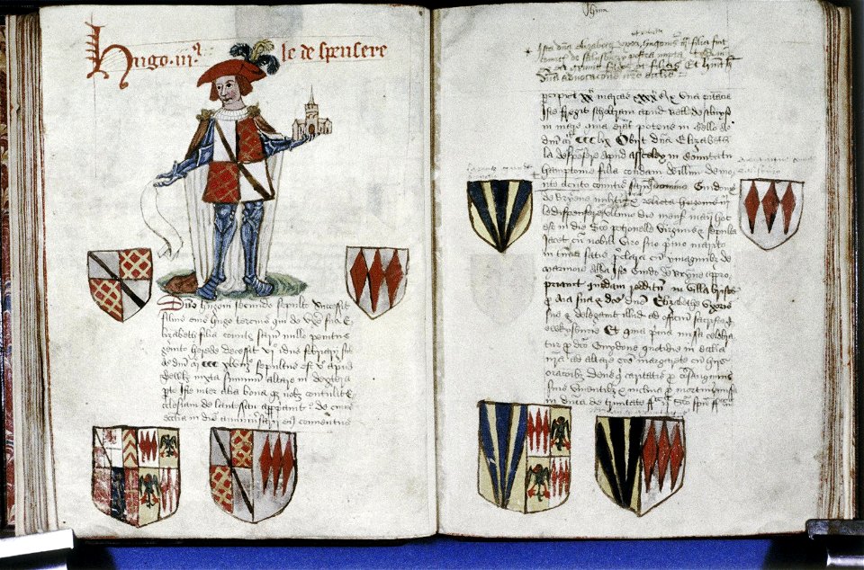 Founders Book of Tewkesbury Abbey, Frame 14