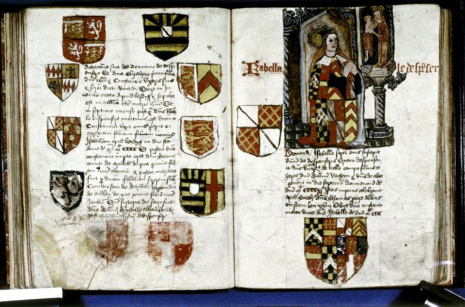 Founders Book of Tewkesbury Abbey, Frame 18