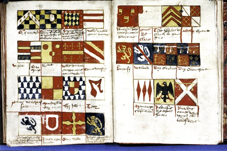 Founders Book of Tewkesbury Abbey, Frame 25