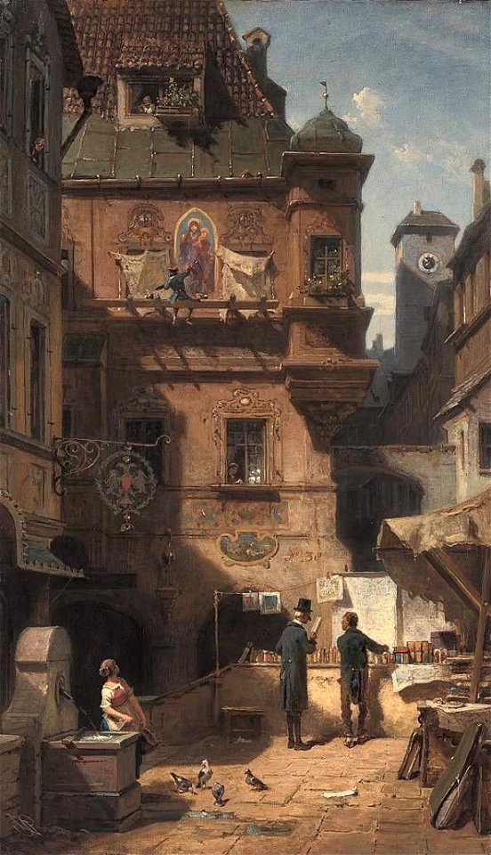 Carl Spitzweg - Kunst und Wissenschaft - 15289 - Bavarian State Painting Collections