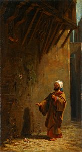 Carl Spitzweg - Straße in Kairo