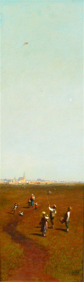 Carl Spitzweg Drachensteigen