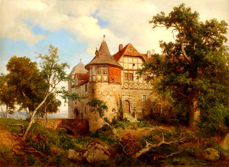 Carl von Hellen Burg Wohldenberg
