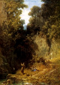 Carl Spitzweg - The Angler - WGA21688
