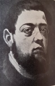 Carl Wahlbom självporträtt