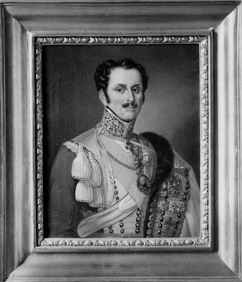 Carl Wilhelm Nordgren - Magnus Brahe (1790-1844), count, marshal of the realm - NMGrh 2864 - Nationalmuseum