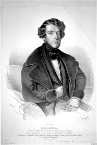 Carl von Ghega 1840 Litho