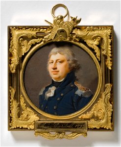 Carl von Cardell, 1764-1821, Lieutenant general (Giovanni Domenico Bossi) - Nationalmuseum - 24043