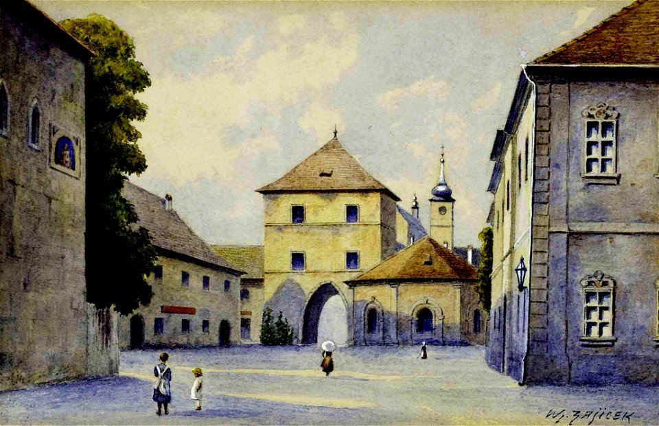 Carl Wenzel Zajicek Freihaus auf der Wieden