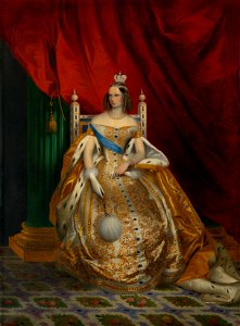 Carl Timoleon von Neff (1804-77) - Alexandra Feodorovna, Empress of Russia (1798-1860) - RCIN 408912 - Royal Collection