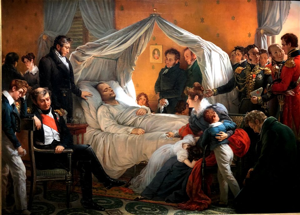 Carl von Steuben - Mort de Napoléon - Arenenberg