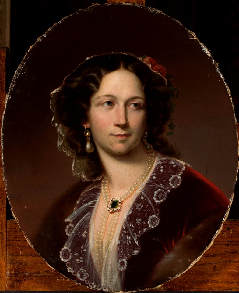 Carl von Blaas - Portrait of Aleksandra Potocka née Potocka (1818–1892) - 128888 - National Museum in Warsaw