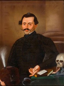 Carl Wieland Portrait eines ungarischen Edelmannes 1835