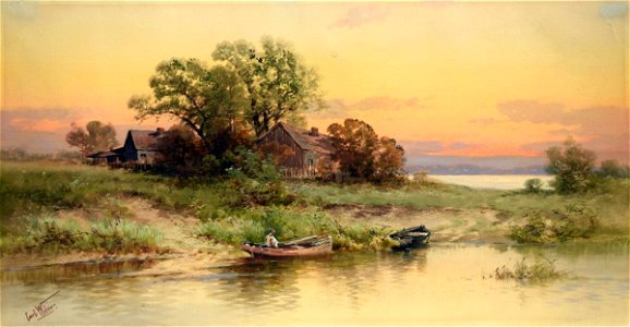 Carl Weber - Landscape - 1923.435.1 - Reading Public Museum