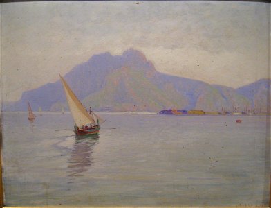 Carl Wilhelm Barth - Innseilingen Til Palermo - IMG 9353