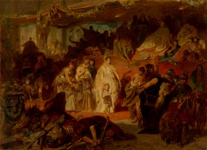 Carl Theodor von Piloty - Thusnelda im Triumphzug des Germanikus - G 4908 - Lenbachhaus