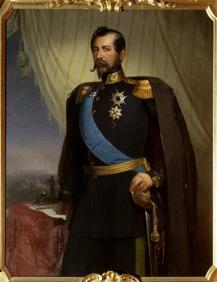 Carl Theodor Staaf - Oskar I, 1799-1859, konung av Sverige och Norge - NMGrh 411 - Nationalmuseum