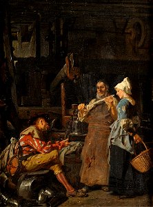 Carl von Haeberlin Beim Waffenschmied