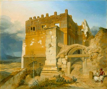 Carl Wilhelm von Heideck - Aufgang zur Akropolis - 9895 - Bavarian State Painting Collections