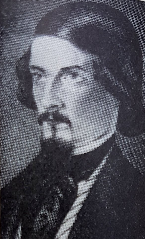 Carl Wetter självporträtt 1850-talet