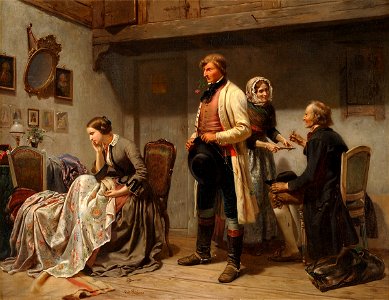 Carl Wilhelm Hübner Das neue Kleid