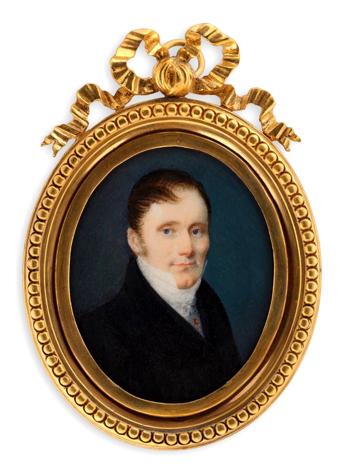 Carl Wilhelm Nordgren - Portrait of a man - S 157 - Finnish National Gallery
