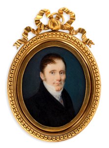 Carl Wilhelm Nordgren - Portrait of a man - S 157 - Finnish National Gallery