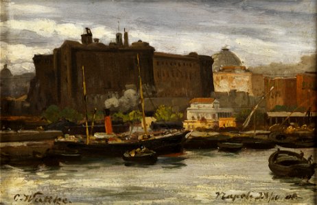Carl Wuttke Im Hafen von Neapel