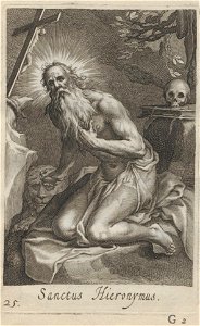 Bloemaert - 1619 - Sylva anachoretica Aegypti et Palaestinae - UB Radboud Uni Nijmegen - 512890366 25 S Hieronymus