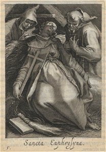 Bloemaert - 1619 - Sylva anachoretica Aegypti et Palaestinae - UB Radboud Uni Nijmegen - 512890366 30 S Euphrosyna
