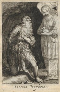 Bloemaert - 1619 - Sylva anachoretica Aegypti et Palaestinae - UB Radboud Uni Nijmegen - 512890366 07 S Onuphrius