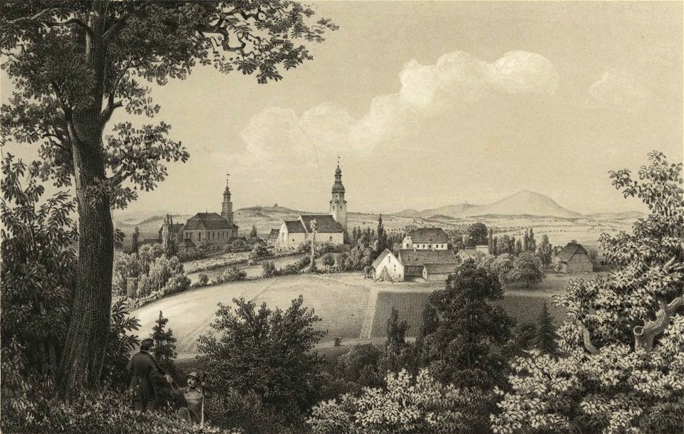 Blick auf Nieder-Salzbrunn
