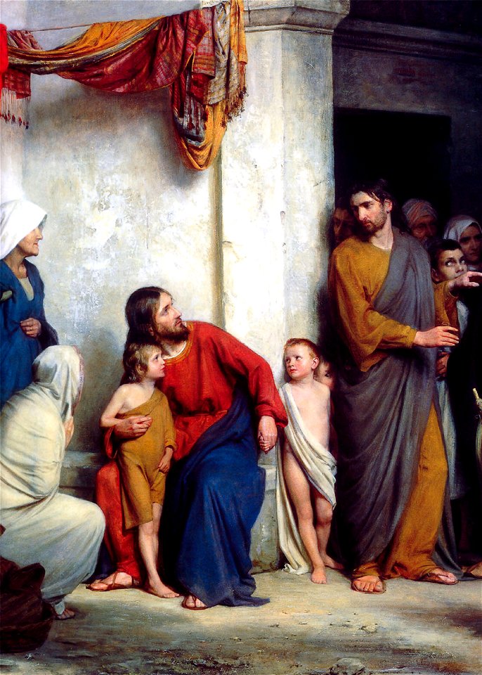 Carl Heinrich Bloch - Suffer the Children