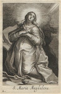 Bloemaert - 1619 - Sylva anachoretica Aegypti et Palaestinae - UB Radboud Uni Nijmegen - 512890366 27 S Maria Magdalena
