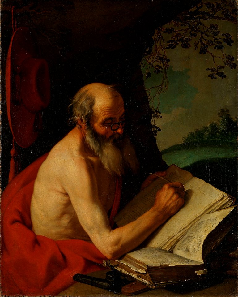 Hendrick Bloemaert - St. Jerome - NG.M.00111 - National Museum of Art, Architecture and Design