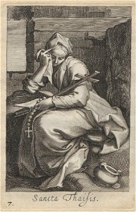 Bloemaert - 1619 - Sylva anachoretica Aegypti et Palaestinae - UB Radboud Uni Nijmegen - 512890366 32 S Thaisis