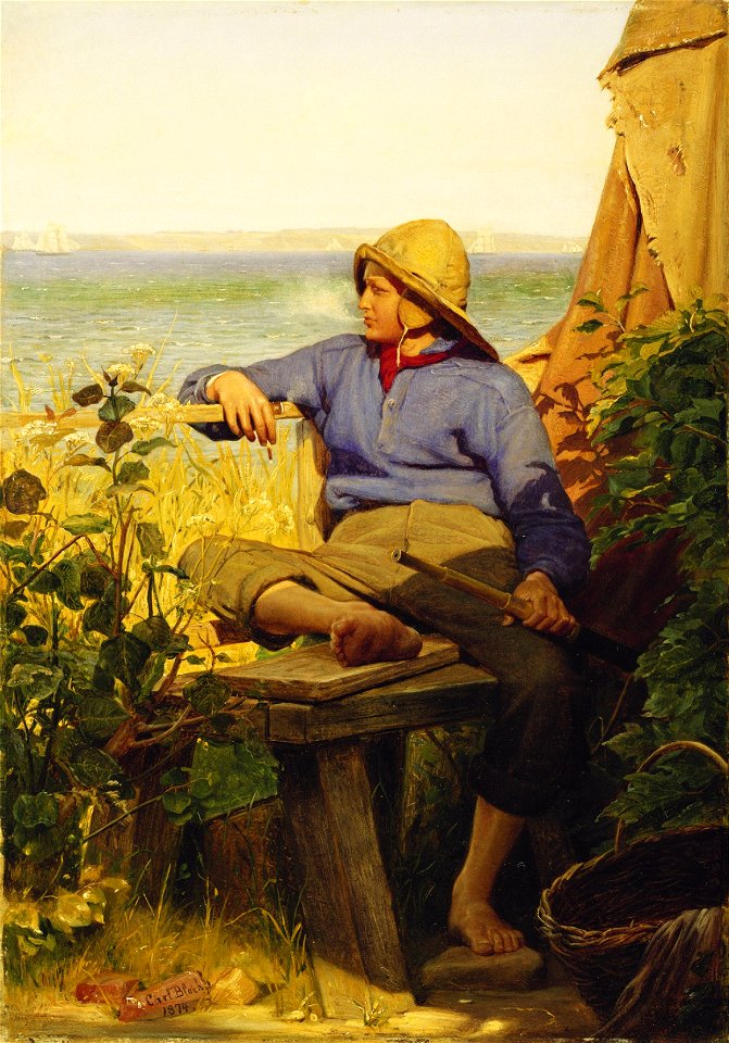 Carl Bloch - The Sailor (1874)