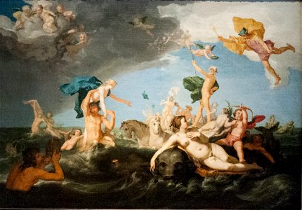 Bloemaert - Triumph of Neptune. Free illustration for personal and commercial use.