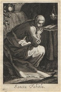 Bloemaert - 1619 - Sylva anachoretica Aegypti et Palaestinae - UB Radboud Uni Nijmegen - 512890366 36 S Fabiola